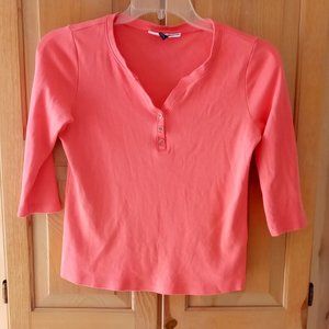 Karen Scott Pink Top Size P/S